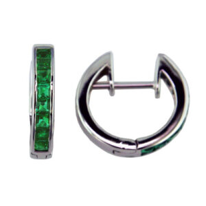 E085E Emerald Earring-image