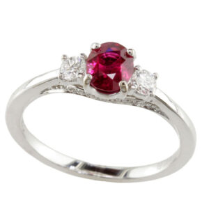 R851R- Ruby and Diamond RIng-image