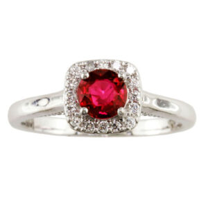 R882R Ruby and Diamond Ring-image