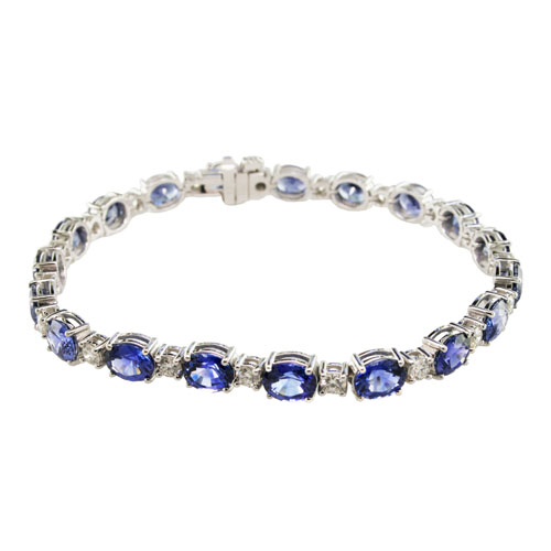 B048S Pink Sapphire Bracelet-image
