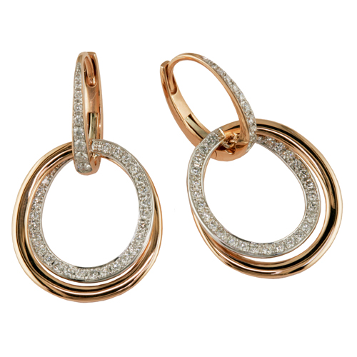 E457D - Diamond Earrings-image