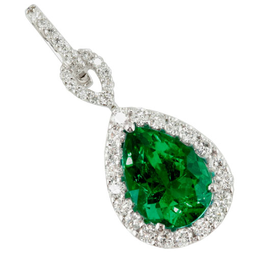 H474E Emerald Pendant-image