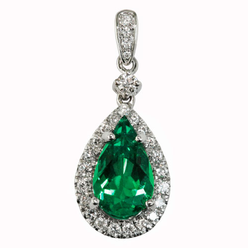 H496E Emerald Pendant-image