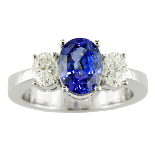 R109S Sapphire Ring main image
