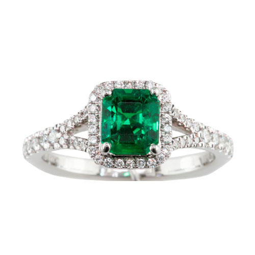 R867E Emerald Ring main image