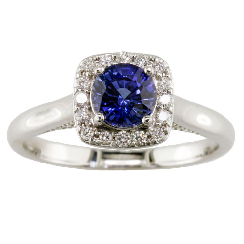 R882S Sapphire and Diamond Ring-image