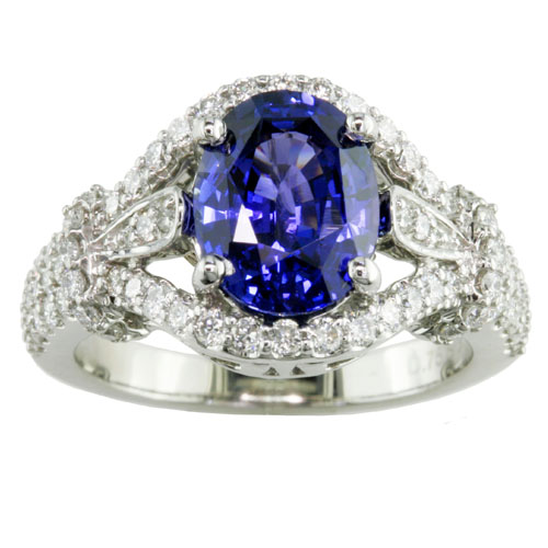 R887S Sapphire and Diamond Ring-image