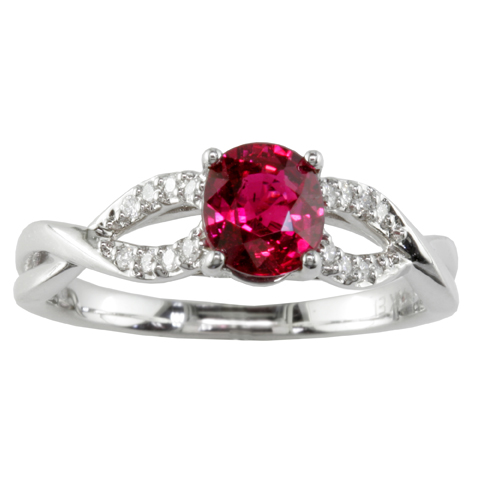 R919R Ruby and Diamond ring-image